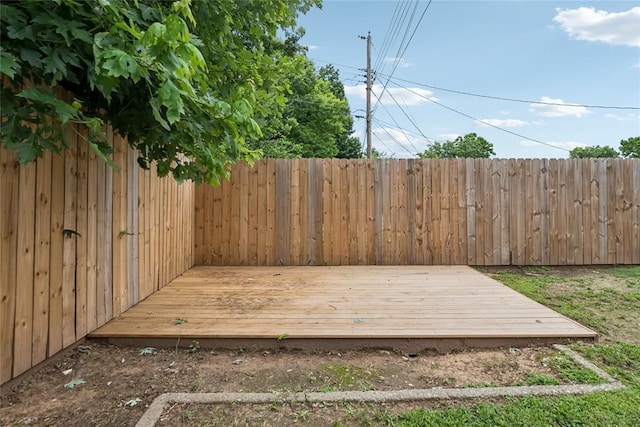 4328 NW 12th St, Oklahoma City, OK 73107 - view of wooden deck