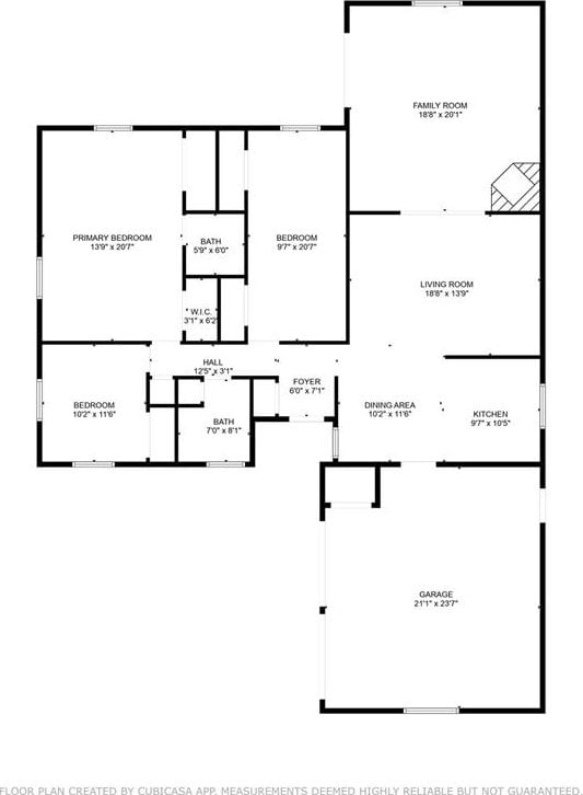 4328 NW 12th St, Oklahoma City, OK 73107 - floor plan / room layout