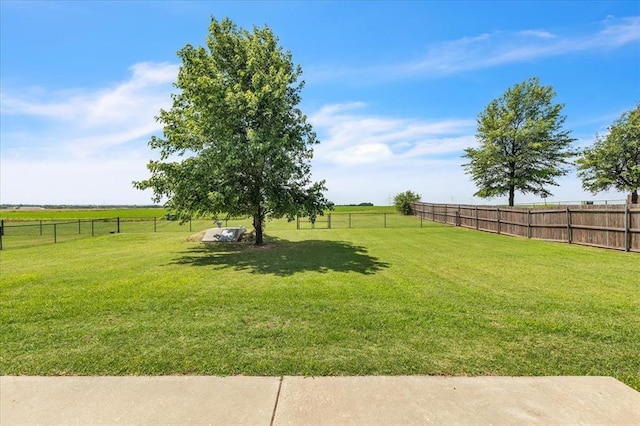 104 Southpointe Ave, Tuttle, OK 73089 - view of yard with a rural view