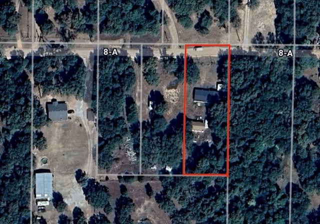 19350 8 A St, Norman, OK 73026 - map / location with property boundaries highlighted