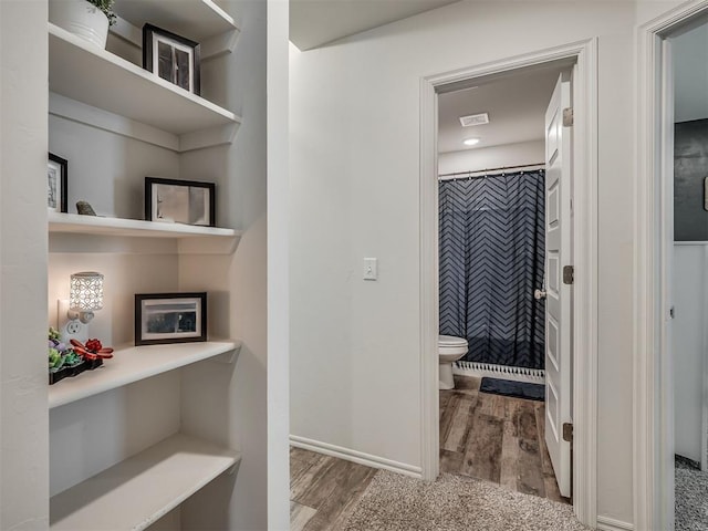 1940 Eli Ave, Tuttle, OK 73089 - corridor with wood finished floors