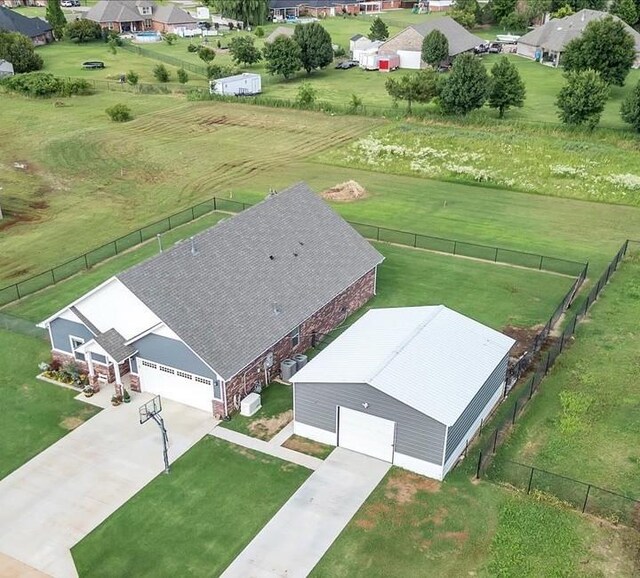 13091 Mannington Rd, Edmond, OK 73025 - aerial view of residential area
