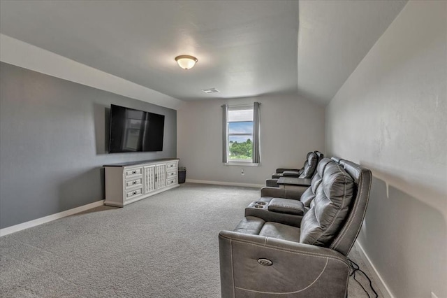 13091 Mannington Rd, Edmond, OK 73025 - living area with baseboards, lofted ceiling, and carpet
