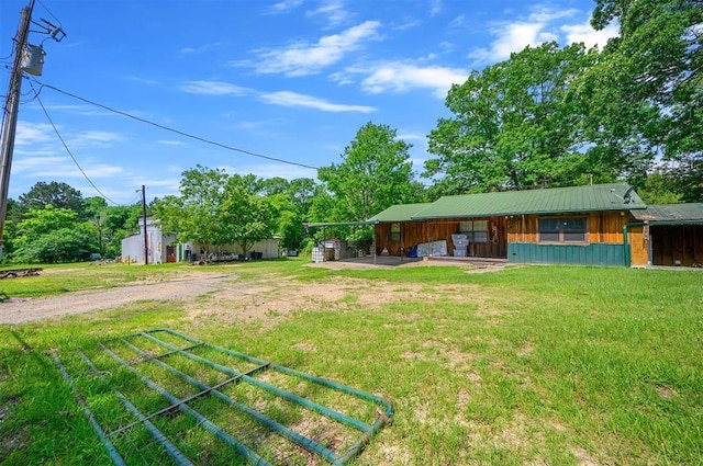 431 Canoe Rd, Broken Bow, OK 74728 - view of green lawn