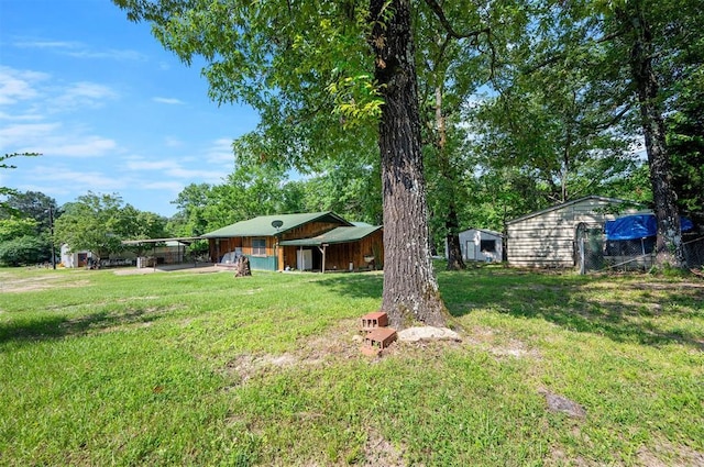 431 Canoe Rd, Broken Bow, OK 74728 - view of green lawn