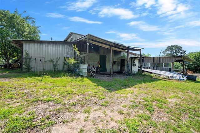 431 Canoe Rd, Broken Bow, OK 74728 - view of rear view of house