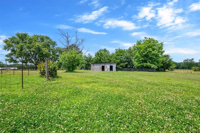 2991 Peavey Xing, Broken Bow, OK 74728 - view of yard with an outbuilding