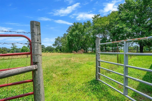 2991 Peavey Xing, Broken Bow, OK 74728 - view of yard featuring a view of rural / pastoral area