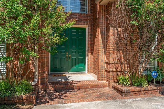 4609 Summerfield Ct, Norman, OK 73072 - property entrance featuring brick siding