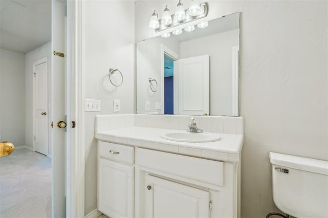 4609 Summerfield Ct, Norman, OK 73072 - bathroom with vanity and toilet
