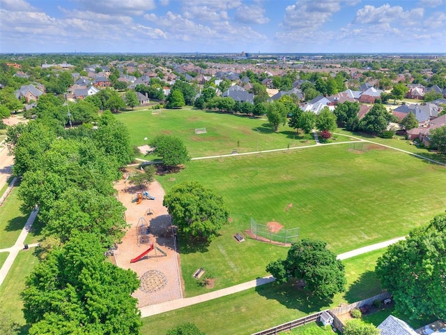 4107 Northhampton Dr, Norman, OK 73072 - aerial view of property and surrounding area with nearby suburban area