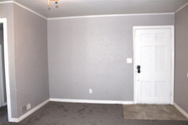 1521 SW 45th St, Oklahoma City, OK 73119 - empty room with baseboards and ornamental molding