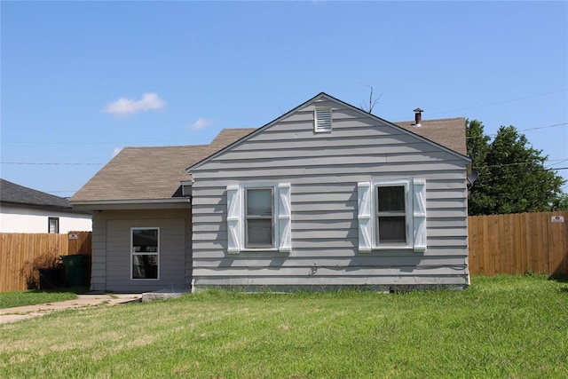 1521 SW 45th St, Oklahoma City, OK 73119 - rear view of house with roof with shingles