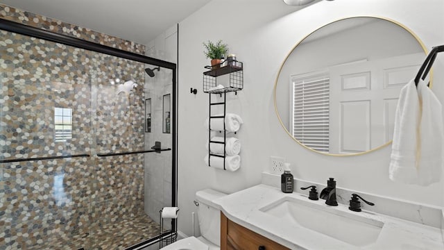 10506 W Smith Rd, El Reno, OK 73036 - full bath featuring a stall shower and vanity