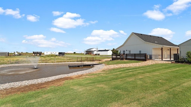 10506 W Smith Rd, El Reno, OK 73036 - view of grassy yard