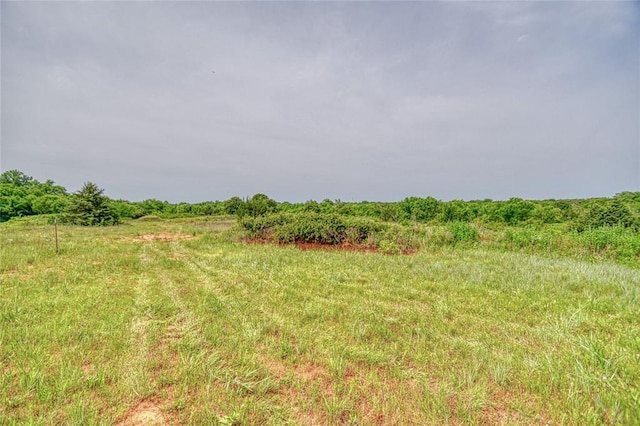 13086 240th, Blanchard, OK 73010 - view of yard with a rural view