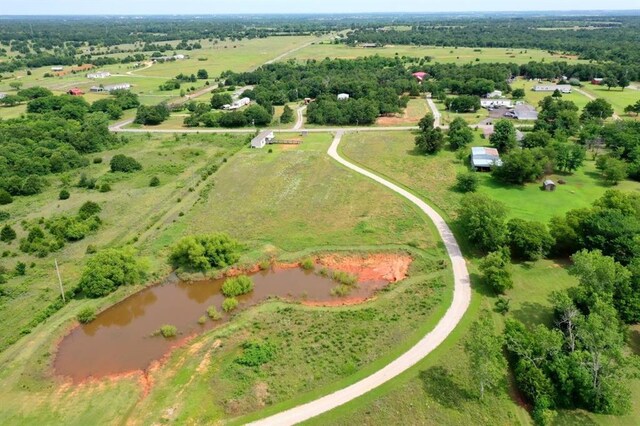 13086 240th, Blanchard, OK 73010 - view of property location featuring a large body of water and rural landscape