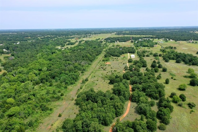 13086 240th, Blanchard, OK 73010 - drone / aerial view of a heavily wooded area