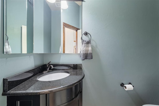 309 Turnberry Dr, Norman, OK 73069 - bathroom featuring vanity and toilet