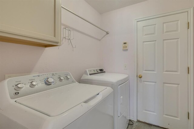 5600 Darla Dr, Oklahoma City, OK 73135 - laundry room with cabinet space and independent washer and dryer