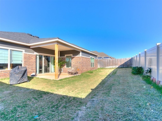 8324 NW 151st Ter, Edmond, OK 73013 - view of yard featuring a patio area