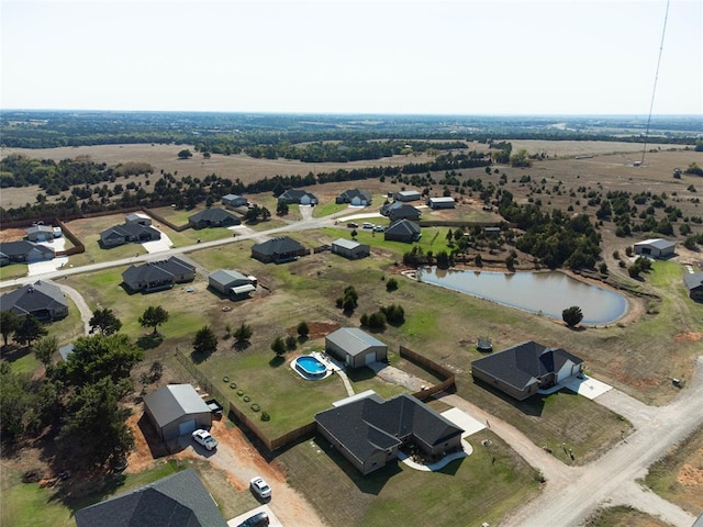 2515 Gallant Fox Ter, Guthrie, OK 73044 - view of property location with a nearby body of water