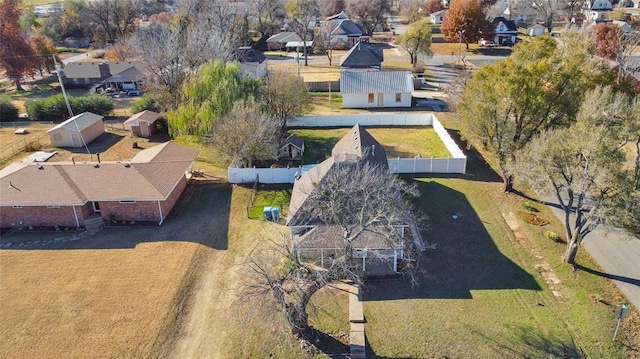501 SW 2nd St, Tuttle, OK 73089 - aerial view of residential area
