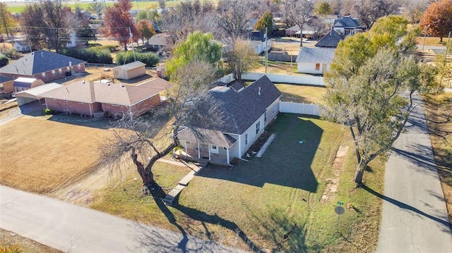 501 SW 2nd St, Tuttle, OK 73089 - aerial view of residential area