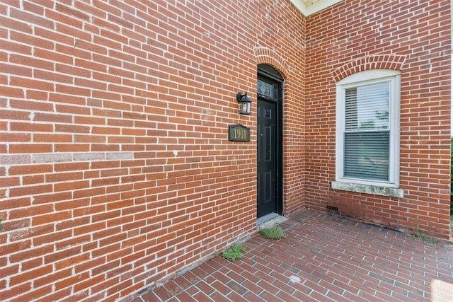 1901 E University Ave, Guthrie, OK 73044 - entrance to property featuring brick siding