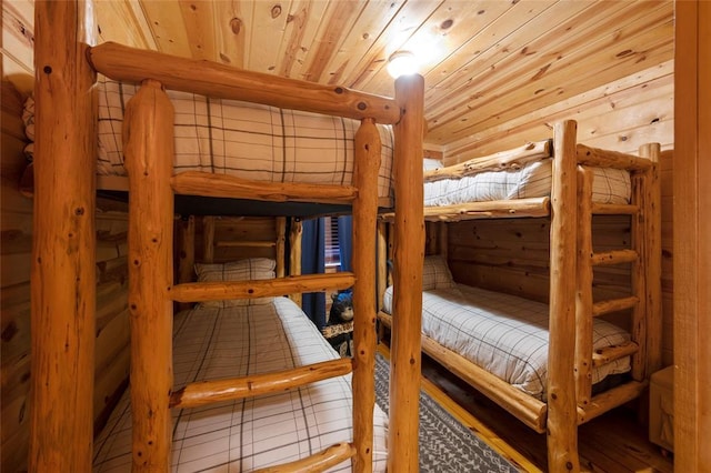 1073 Southern Hills Cir, Broken Bow, OK 74728 - bedroom with wooden ceiling