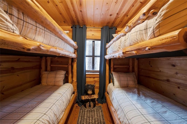 1073 Southern Hills Cir, Broken Bow, OK 74728 - unfurnished bedroom with wood ceiling