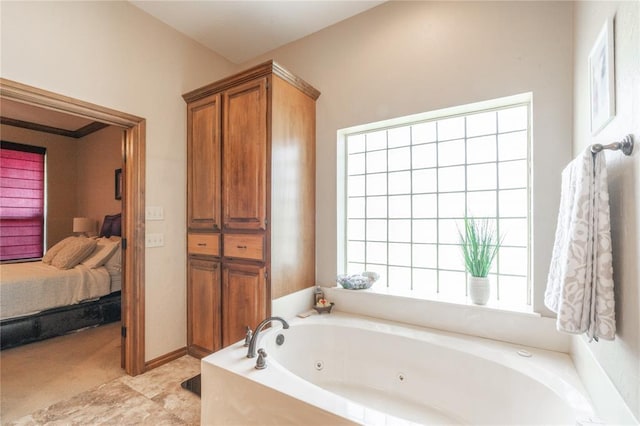 108 Raye Pl, Tuttle, OK 73089 - bathroom featuring ensuite bath and a tub with jets