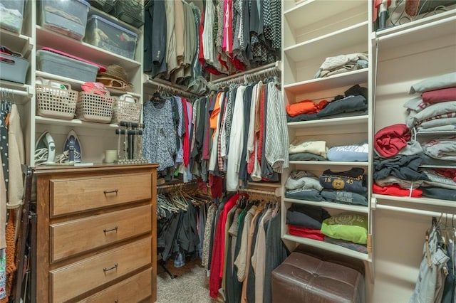 108 Raye Pl, Tuttle, OK 73089 - walk in closet featuring carpet floors