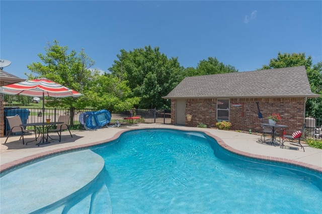 108 Raye Pl, Tuttle, OK 73089 - view of pool with a patio