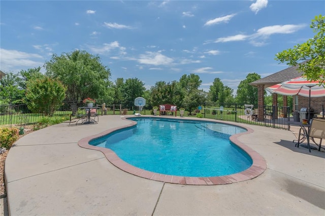 108 Raye Pl, Tuttle, OK 73089 - view of pool with a patio area