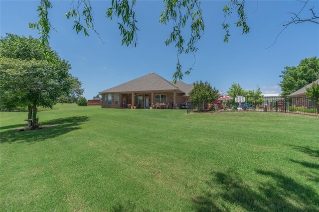 108 Raye Pl, Tuttle, OK 73089 - view of yard