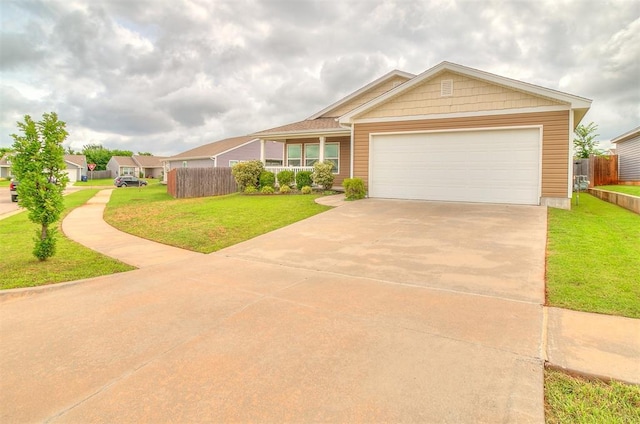 15108 Coldsun Dr, Oklahoma City, OK 73170 - view of front of house featuring a garage and concrete driveway