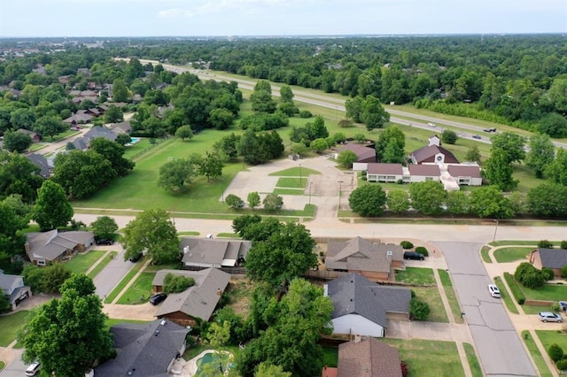 2804 Meadow Ave, Norman, OK 73072 - aerial perspective of suburban area