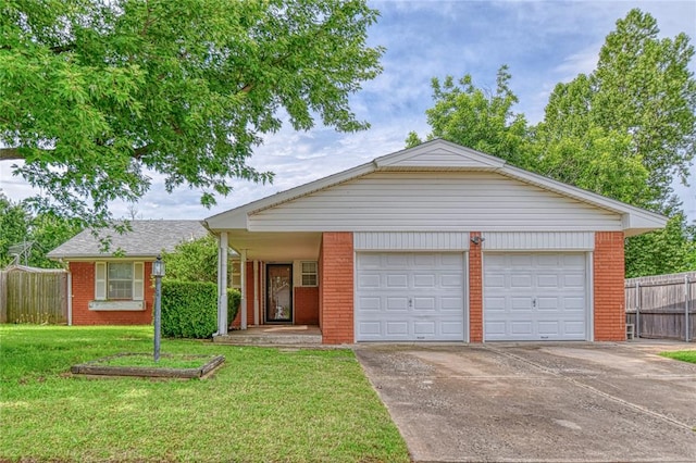 342 W Birch Dr, Mustang, OK 73064 - single story home featuring brick siding and driveway