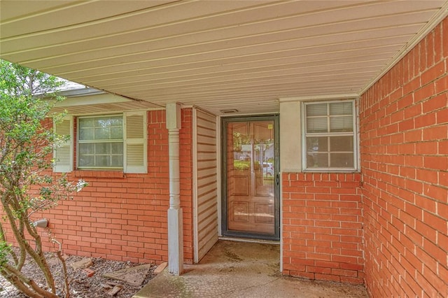 342 W Birch Dr, Mustang, OK 73064 - property entrance with brick siding