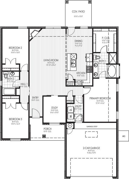 19604 Taggert Dr, Edmond, OK 73012 - home floor plan
