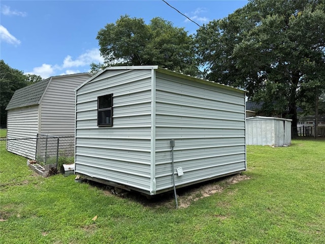 410052 E 1103rd Rd, Checotah, OK 74426 - view of shed