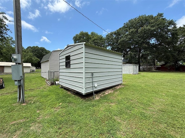 410052 E 1103rd Rd, Checotah, OK 74426 - view of outdoor structure
