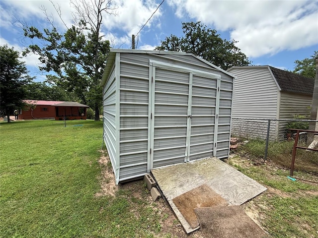 410052 E 1103rd Rd, Checotah, OK 74426 - view of shed