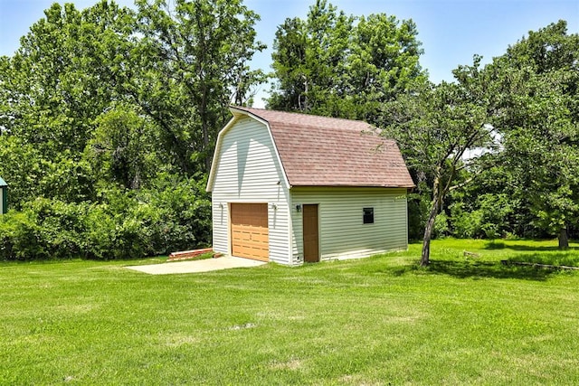 11129 E Thayer St, Midwest City, OK 73130 - view of detached garage