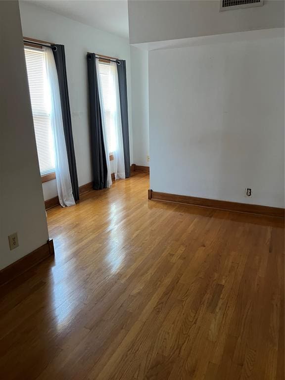 802 N Hudson St, Altus, OK 73521 - spare room featuring light wood-type flooring