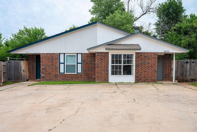 6225 SE 46th St, Oklahoma City, OK 73135 - view of front of home featuring brick siding