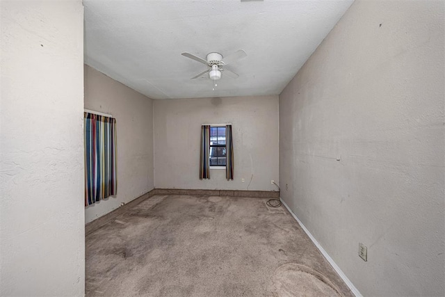 814 NW 48th St, Lawton, OK 73505 - carpeted spare room with a ceiling fan and baseboards
