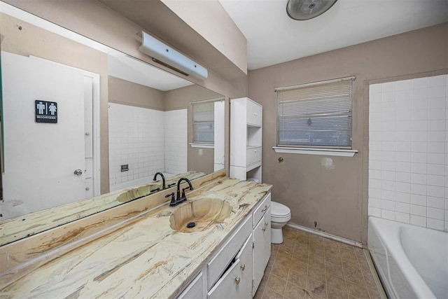 814 NW 48th St, Lawton, OK 73505 - bathroom featuring vanity and toilet