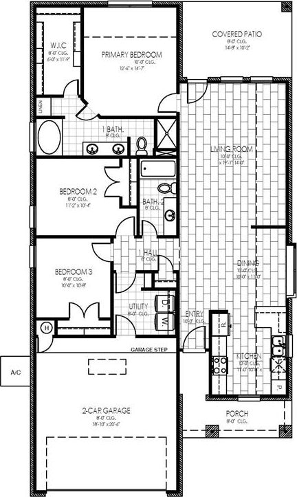 18208 Austin Ct, Edmond, OK 73012 - room layout